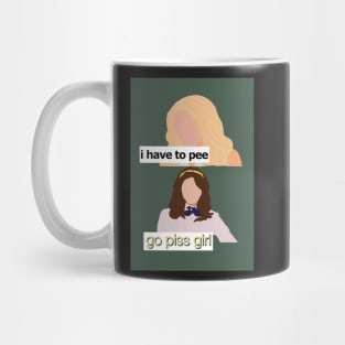 go piss girl Mug